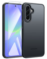 FNTCASE for Samsung Galaxy A36 Phone Case: Translucent Matte Shockproof Slim Phone Cover - Military Grade Drop Proof Hard Back Anti-Fingerprint Protective Case